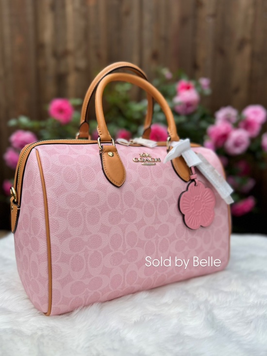 Coach Handbags - NWT Coach Large Rowan Powder Pink Purse ‼️LAST ONE